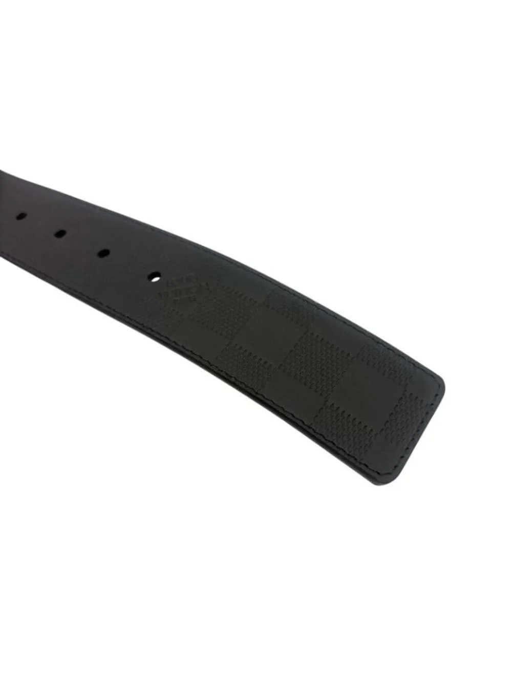 Louis Vuitton Belt Damier Print 40 mm M9150 V Reversible Infini 3740 - Picture 4 of 10